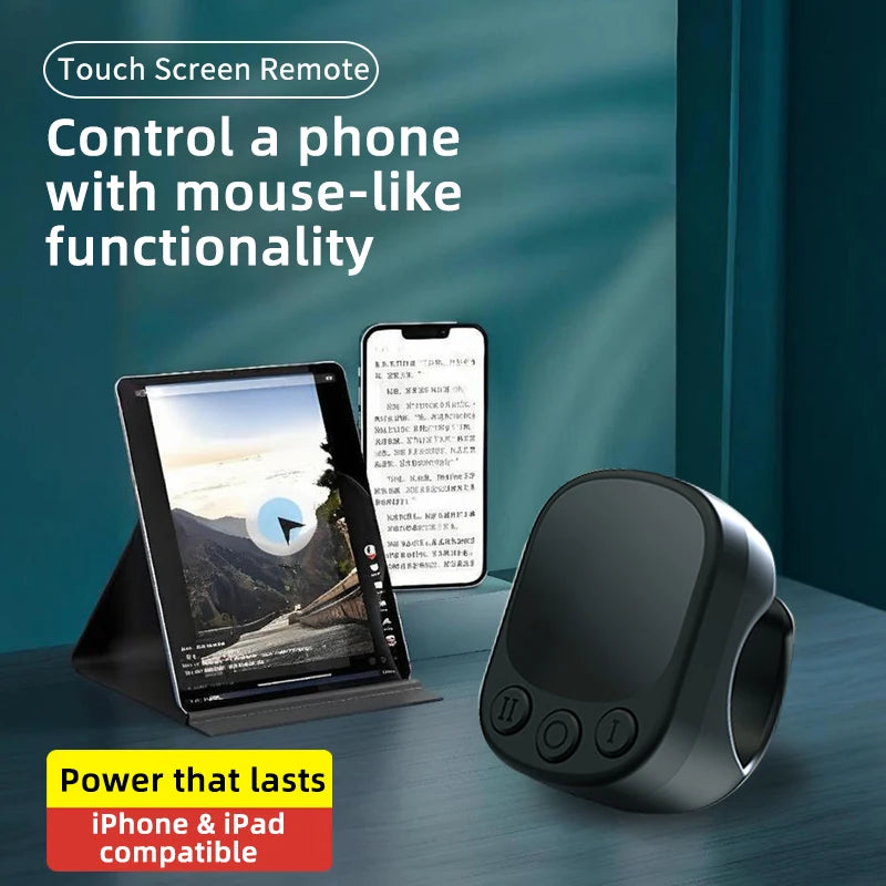 Smart Muserring med Touchpad og Klikfunktion