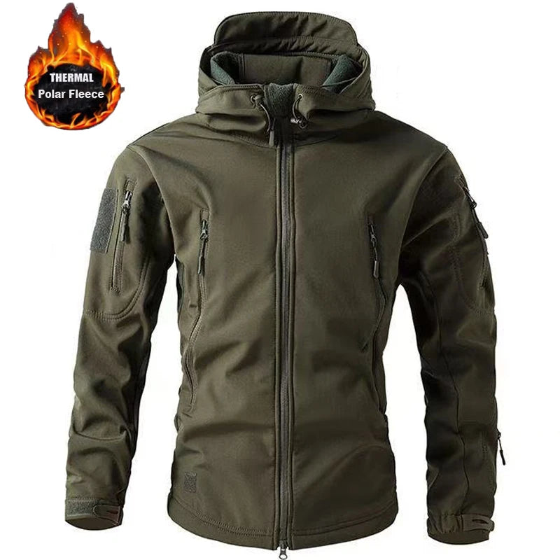 Varm Udendørsjakke til Herrer (M–5XL)