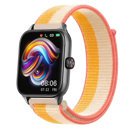 Nylonløkke Urrem til Amazfit, Samsung, Huawei, Xiaomi, Garmin