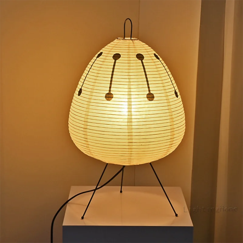 Rispapir Bordlampe