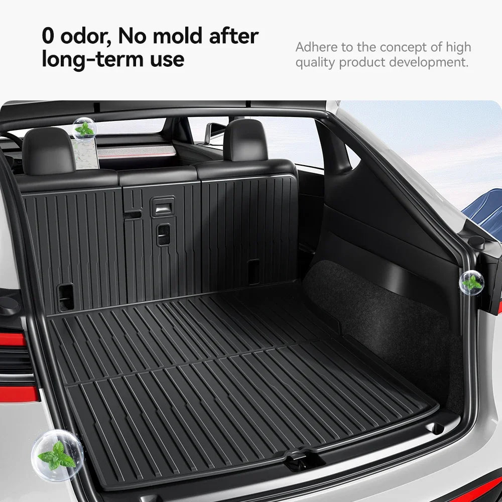 Tesla Model 3/Y Vandtæt TPE Bagagerumsmåtte