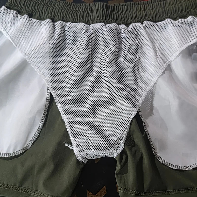 Svømmeshorts til Mænd med For og Lomme (XS-XL)