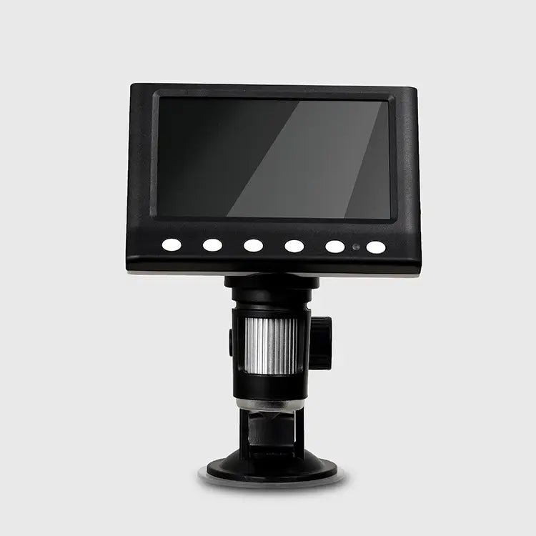 4.3'' Digitalt Mikroskop 1600X Zoom med 8 LED'er Kompatibel med Windows/Mac OS (DM7)