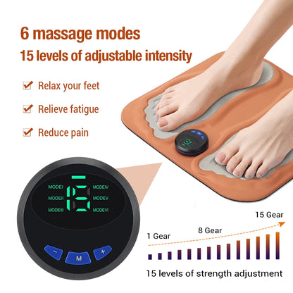 3D Smart Fodmassager Pad