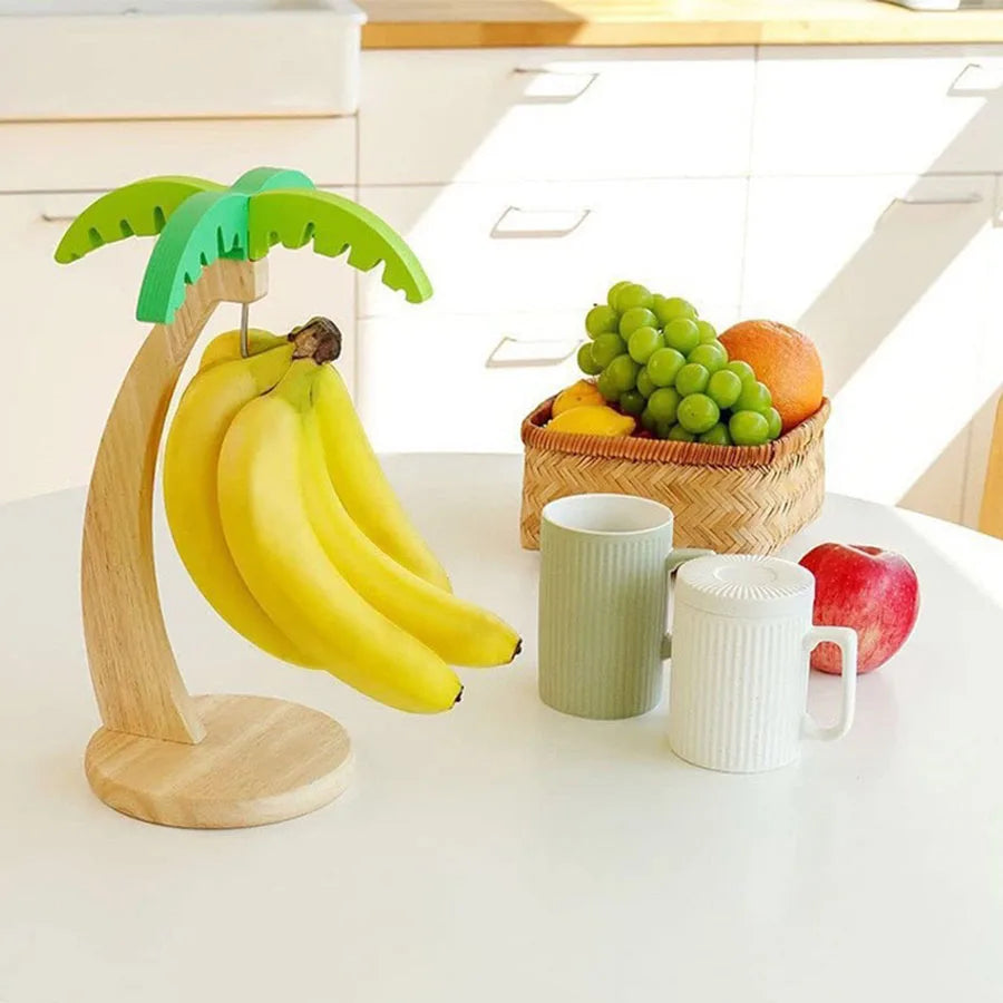 Hængende Bananstativ – Træfrugtholder