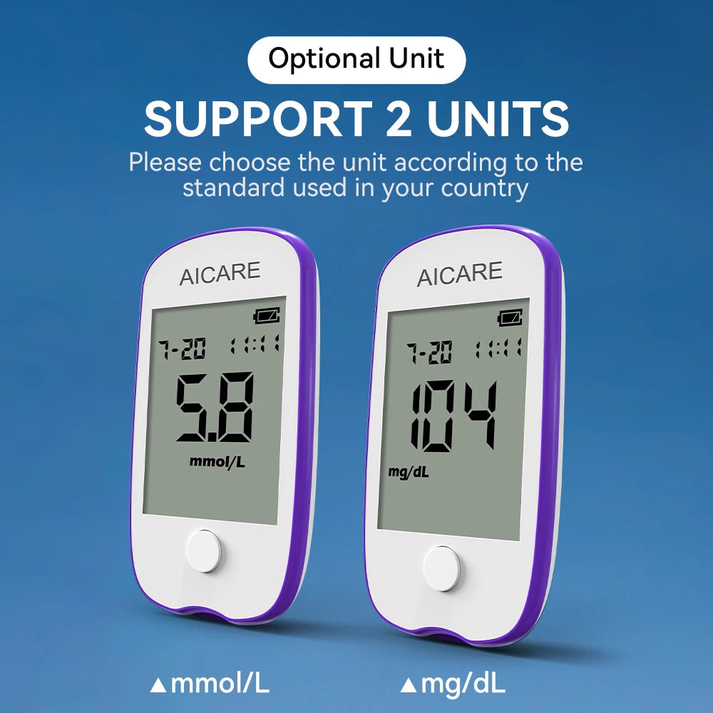 Blodsukkermåler med Teststrimler