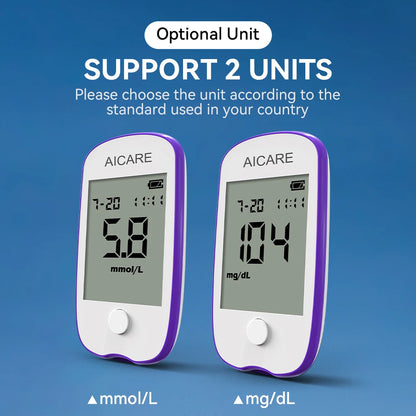 Blodsukkermåler med Teststrimler