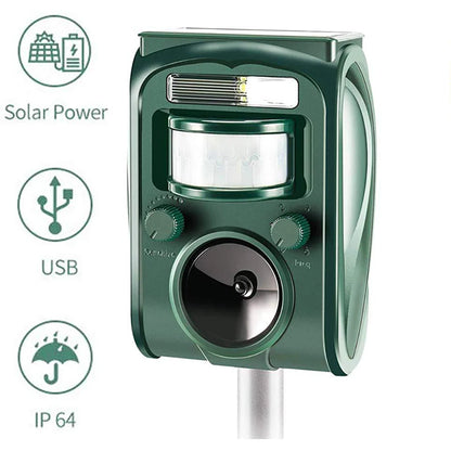 Solar Ultralyd Skadedyrsafviser til Udendørs Have