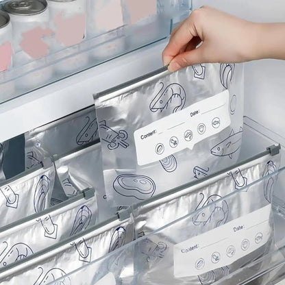 Genlukkelige Madopbevaringsposer i Aluminiumsfolie 30 stk sæt