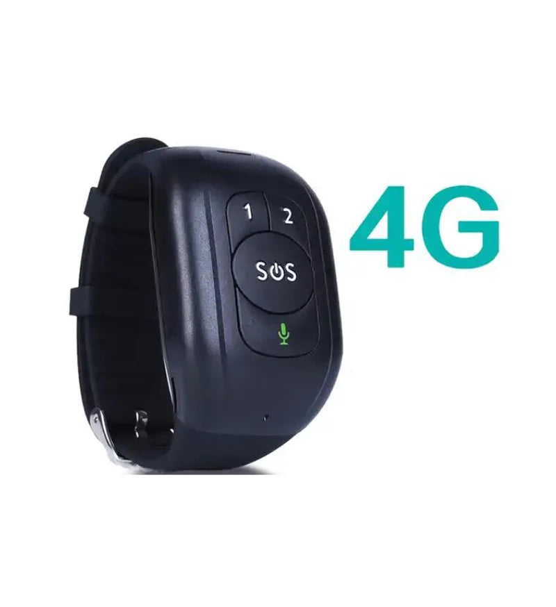 4G GPS-Trackerarmbånd med SOS-Opkald til Seniorer