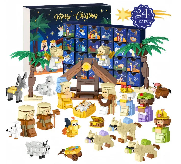 Adventskalender Gaveæske med Legetøj