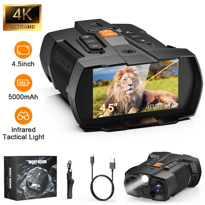 4K Nattesynskikkert med 4,5" Skærm