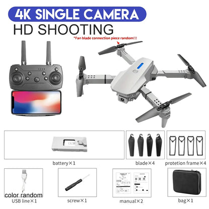 4K Kamera Foldbar RC Drone