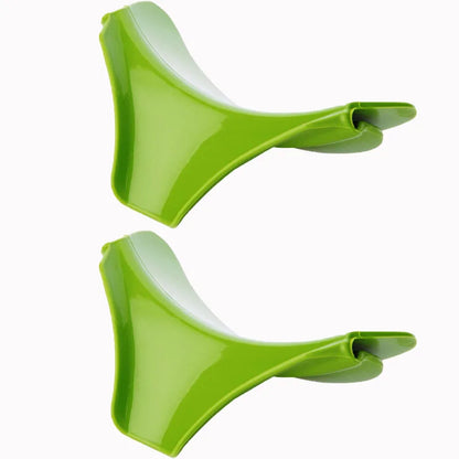 1/2 stk. Klipsbar Silikone Køkkentragt mod Spild