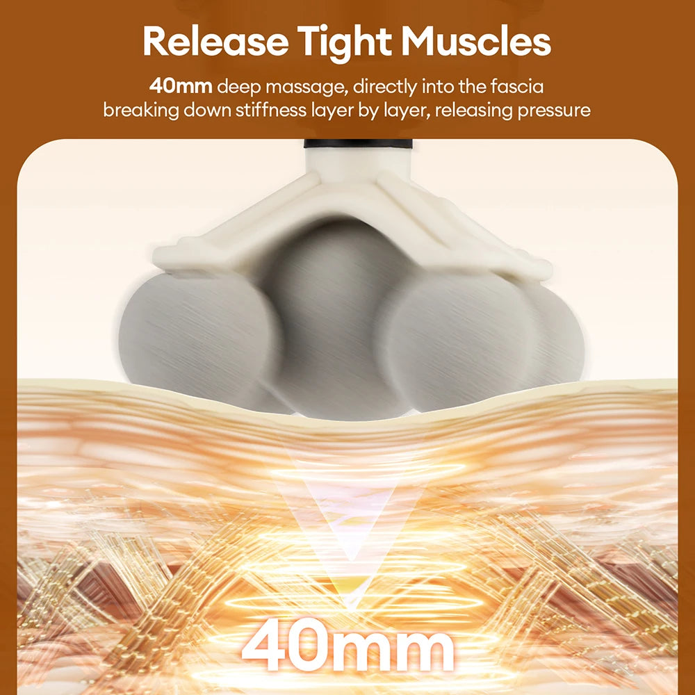 11-i-1 Elektrisk Massagepistol til Krop og Muskler