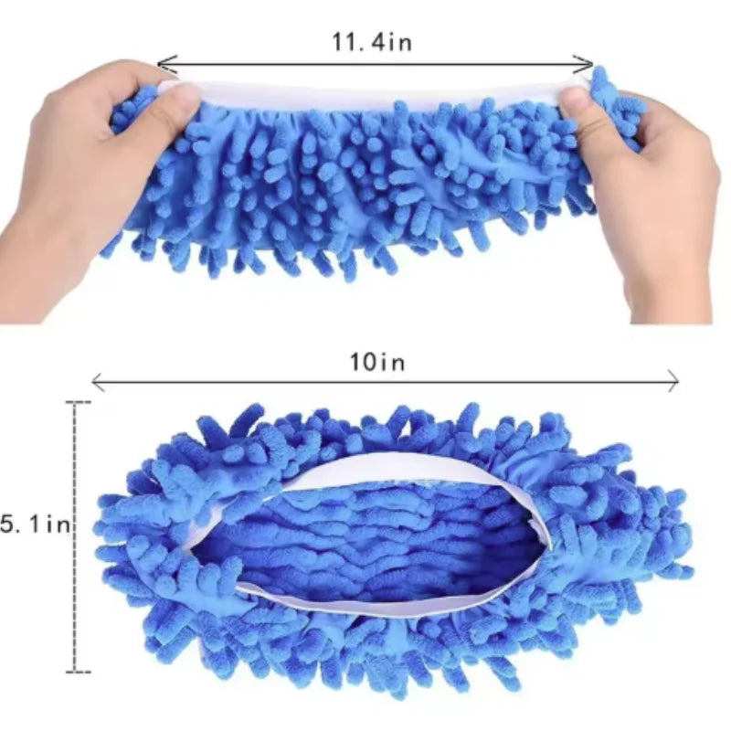 1 Par Mikrofiber Moppehjemmesko