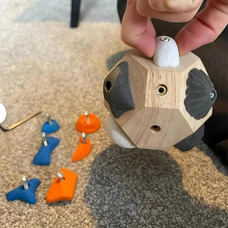 Håndlavede Boulder Klatregreb – Grebsstyrketræner