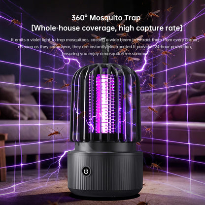 Genopladelig UV Myggedræber Lampe