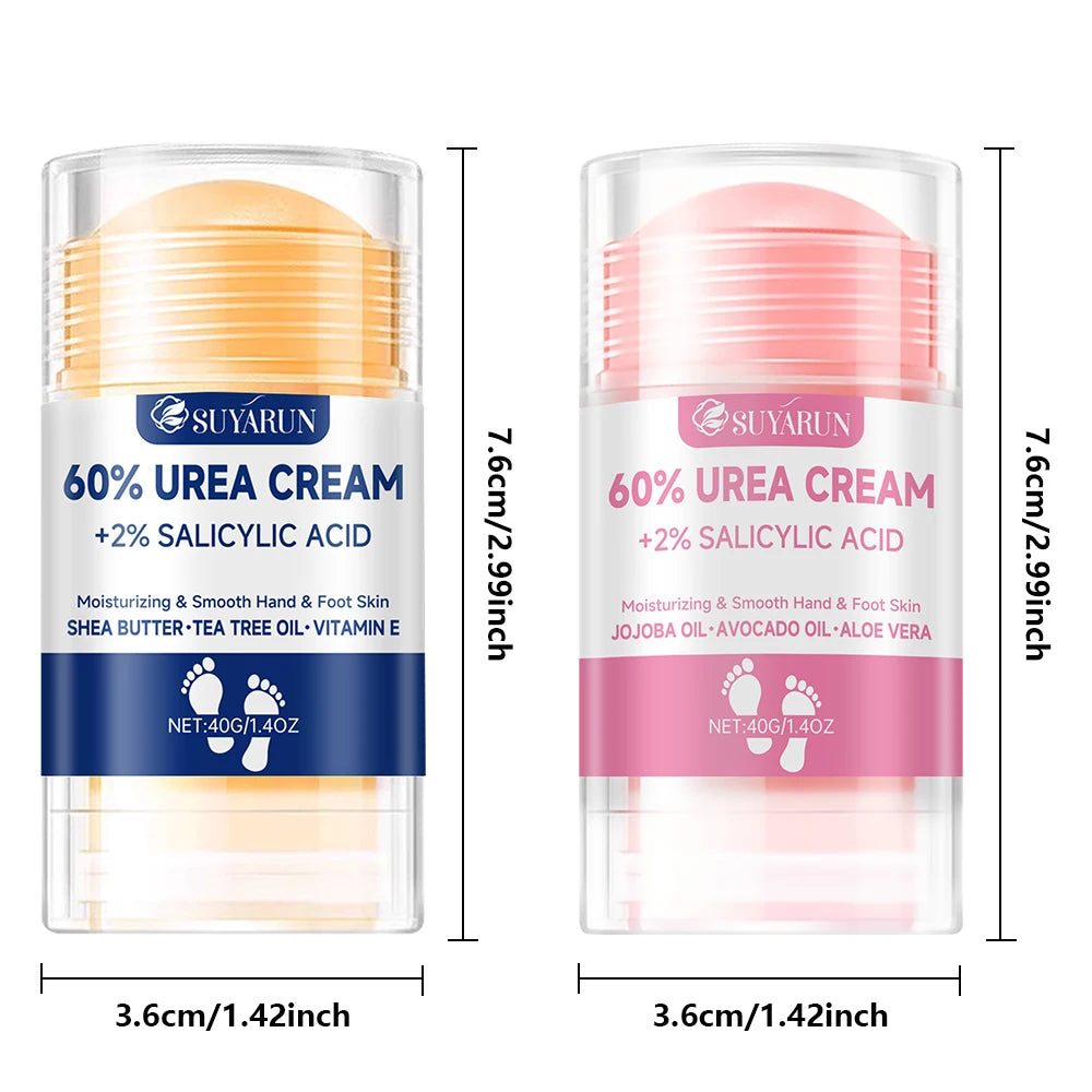 60% Urea Fodcreme Stick Fugtgivende og Hælreparerende