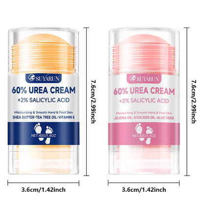 60% Urea Fodcreme Stick Fugtgivende og Hælreparerende