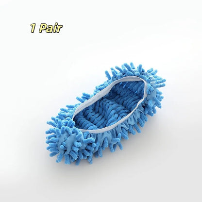 1 Par Mikrofiber Moppehjemmesko