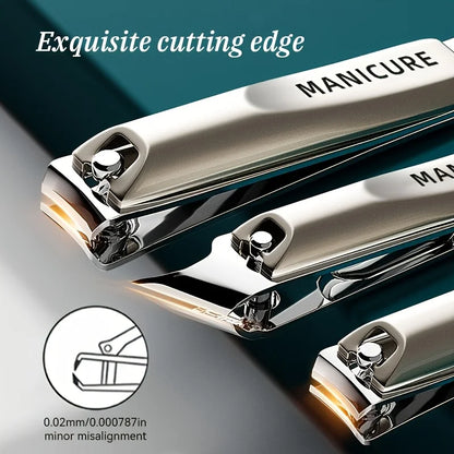 5-Delt Manicure- og Pedicuresæt med Etui