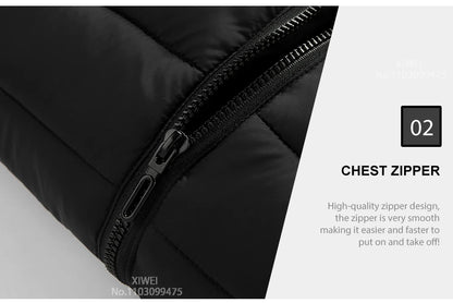 Varm Vinter Elektrisk Opvarmet Jakke - Vælg mellem 9 eller 12 opvarmede områder