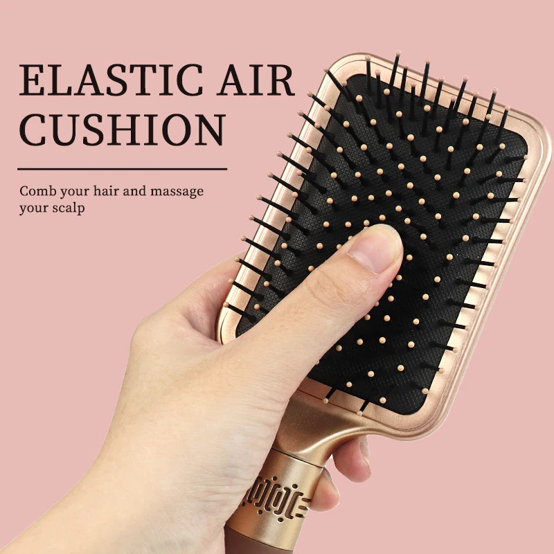 Antistatisk Udredningsbørste med Hovedbundsmassage