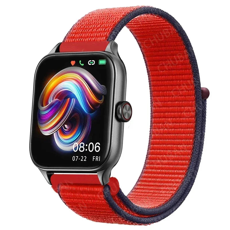 Nylonløkke Urrem til Amazfit, Samsung, Huawei, Xiaomi, Garmin