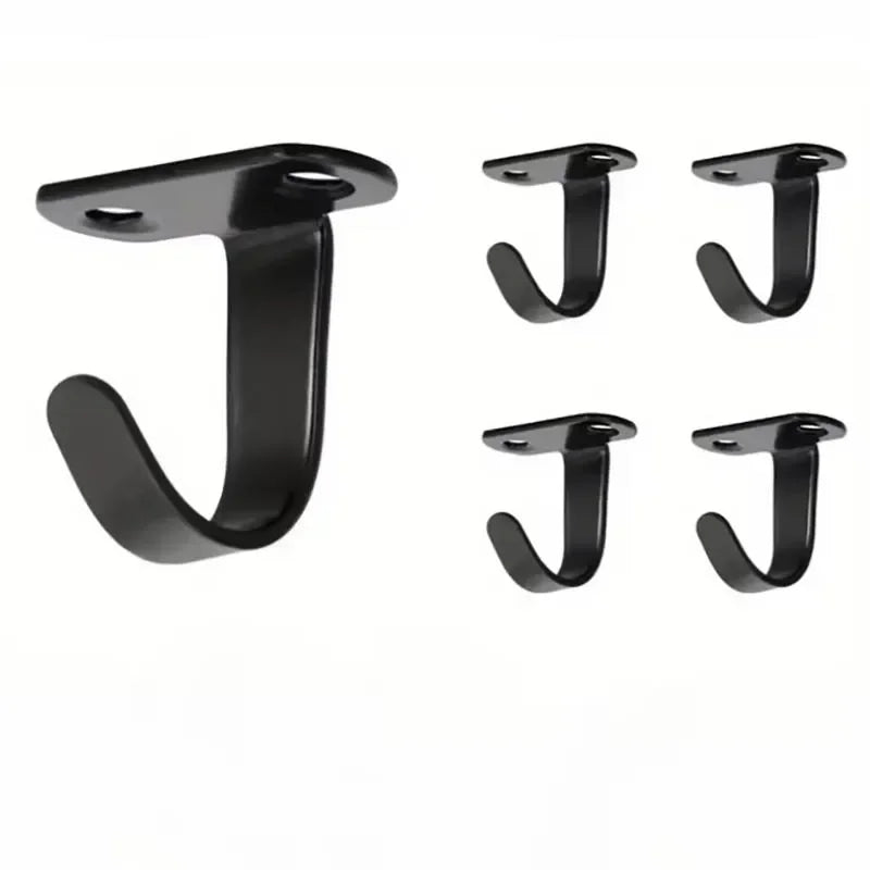 5 stk. Loftkroge i Rustfrit Stål