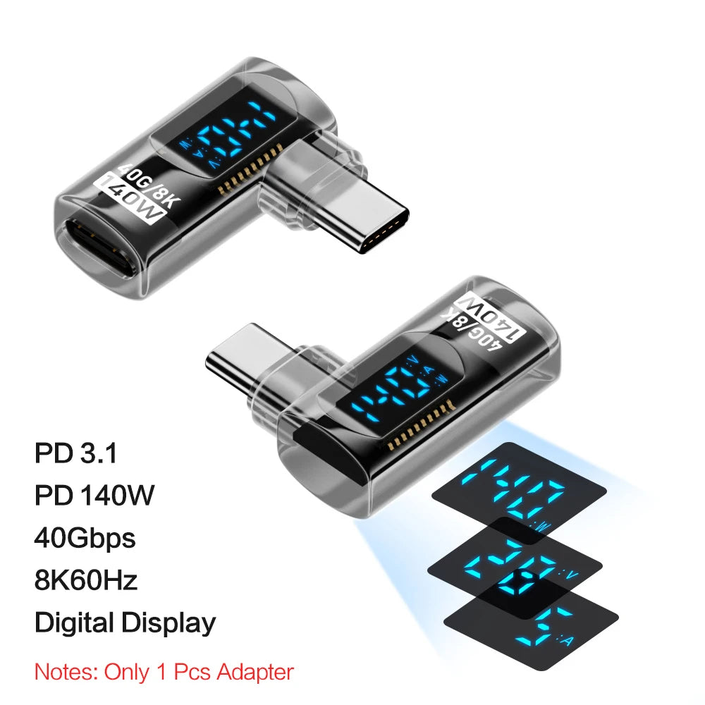 90° USB-C Vinkeladapter