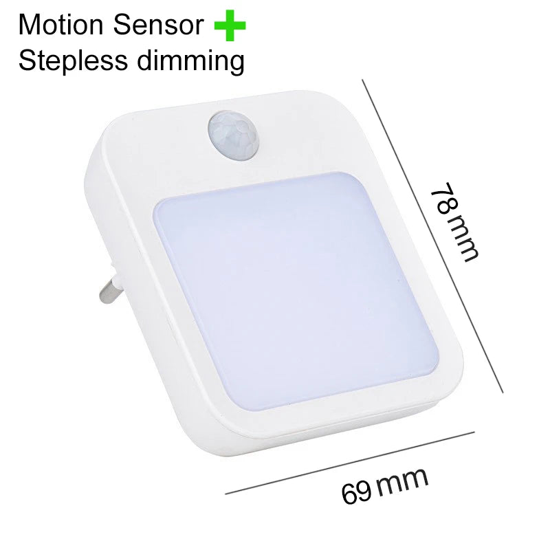 LED Natlampe med Bevægelsessensor
