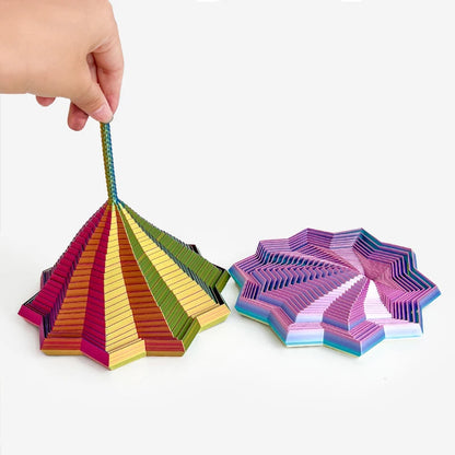3D-Printet Spinnende Stjerne-Fidget-Legetøj