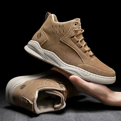 Herre Varme Vinter Ruskind Sneakers