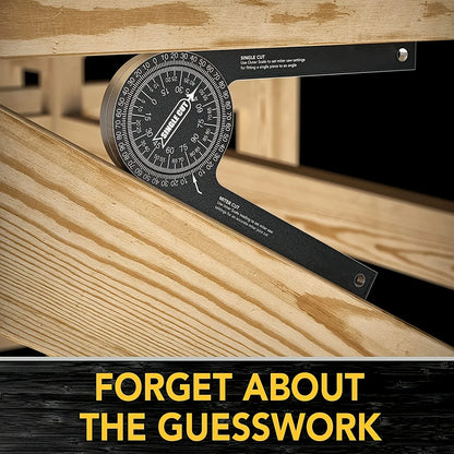 7-Tommer Aluminium Geringsav Vinkelfinder