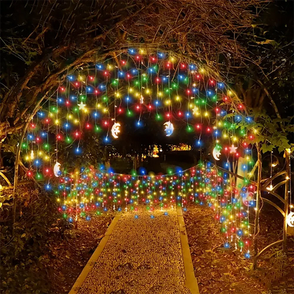 Solcelledrevne Istapper Lyskæder til Udendørs Dekoration