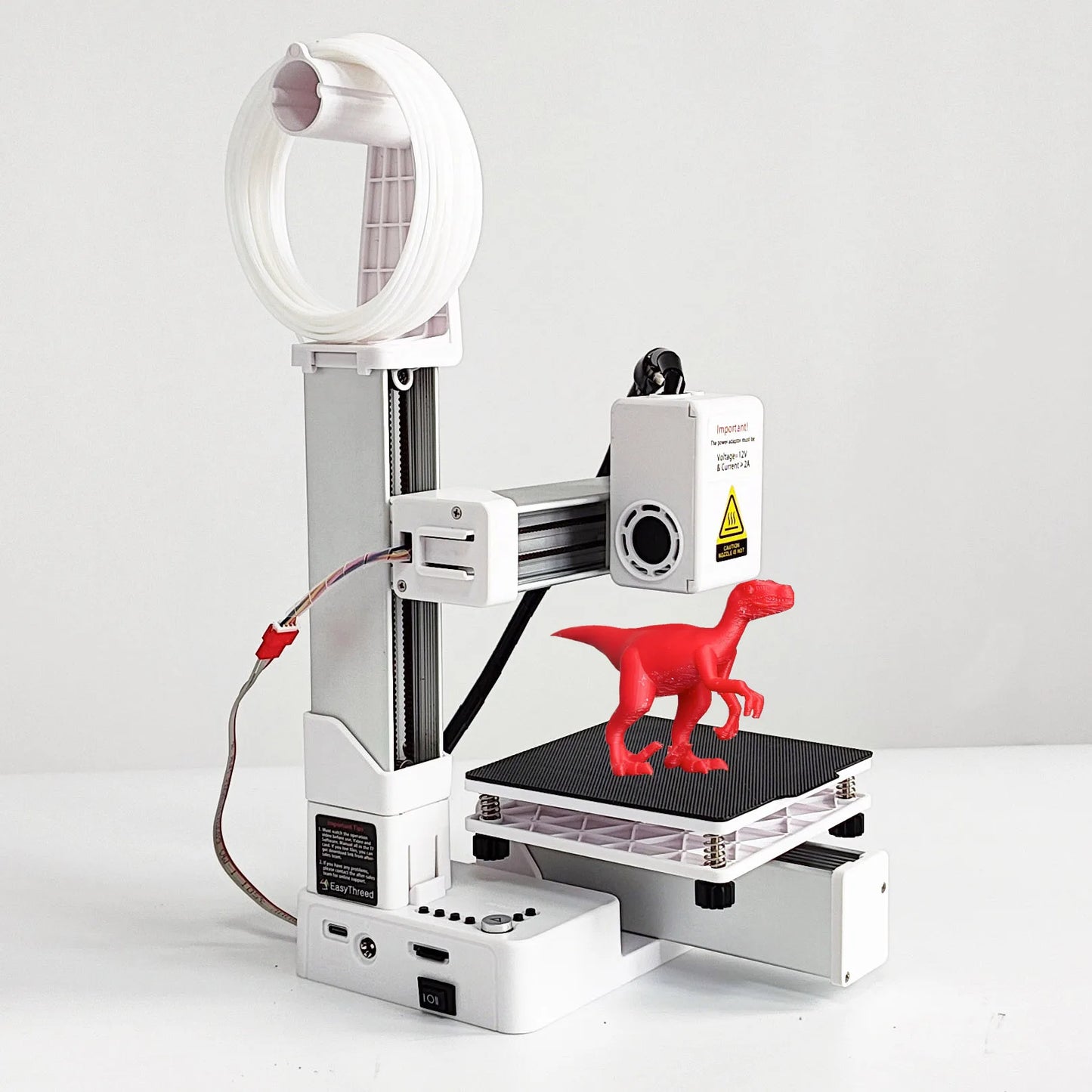 3D-Printer til Begyndere – Kompatibel med 1,75 mm PLA- og TPU-Filament