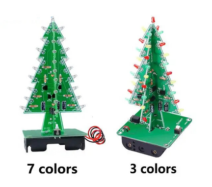 Gør-det-selv 3D LED Juletræssæt