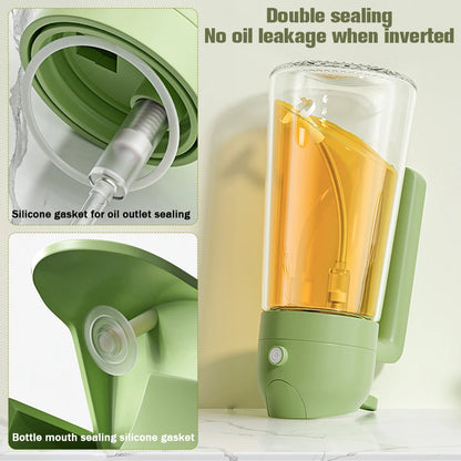 2-i-1 470 ml Glasoliesprayer og Oliebeholder