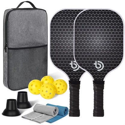 Letvægts Pickleball Ketchersæt i Kulfiber