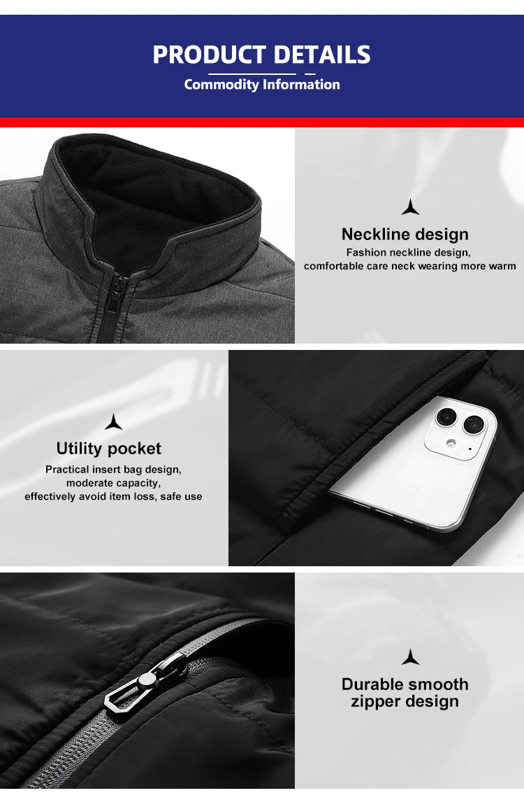 USB Elektrisk Opvarmet Vintervest