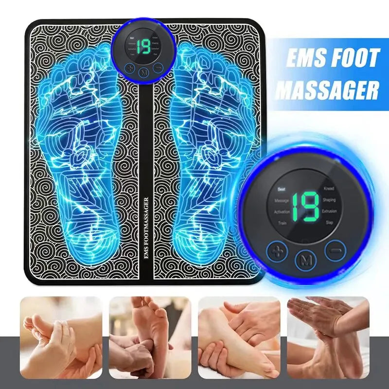 EMS Fodmassageapparat