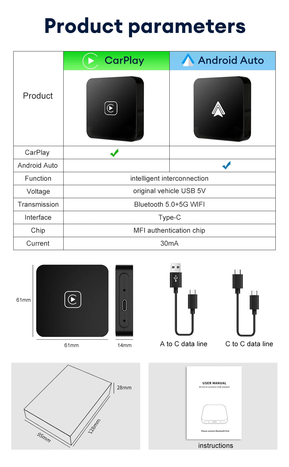 Mini Carplay Autobox Dongle