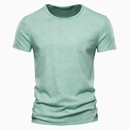 Blød og Let Herre T-Shirt til Sommer
