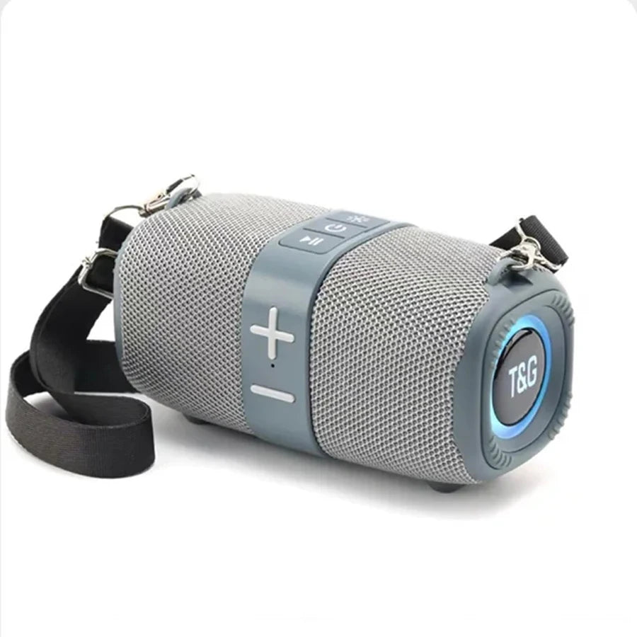 Bærbar Bluetooth-højttaler FM-radio Dyb Baslyd