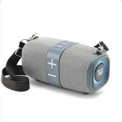 Bærbar Bluetooth-højttaler FM-radio Dyb Baslyd