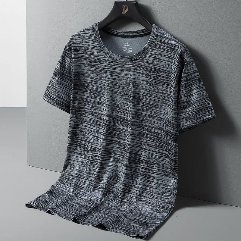 Herre Plus Size Sommer T-shirt