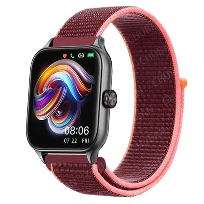 Nylonløkke Urrem til Amazfit, Samsung, Huawei, Xiaomi, Garmin