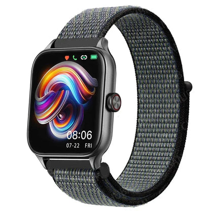 Nylonløkke Urrem til Amazfit, Samsung, Huawei, Xiaomi, Garmin