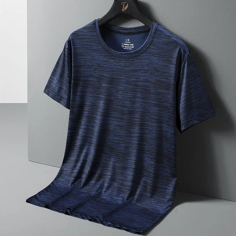Herre Plus Size Sommer T-shirt